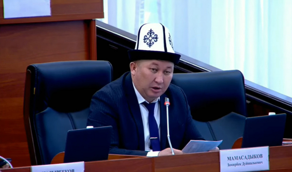 Замирбек Мамасадыков Кыргыз Республикасынын Жогорку Кеңешинин депутаты:  “Элдин уулу болуу — чоң жоопкерчилик!”